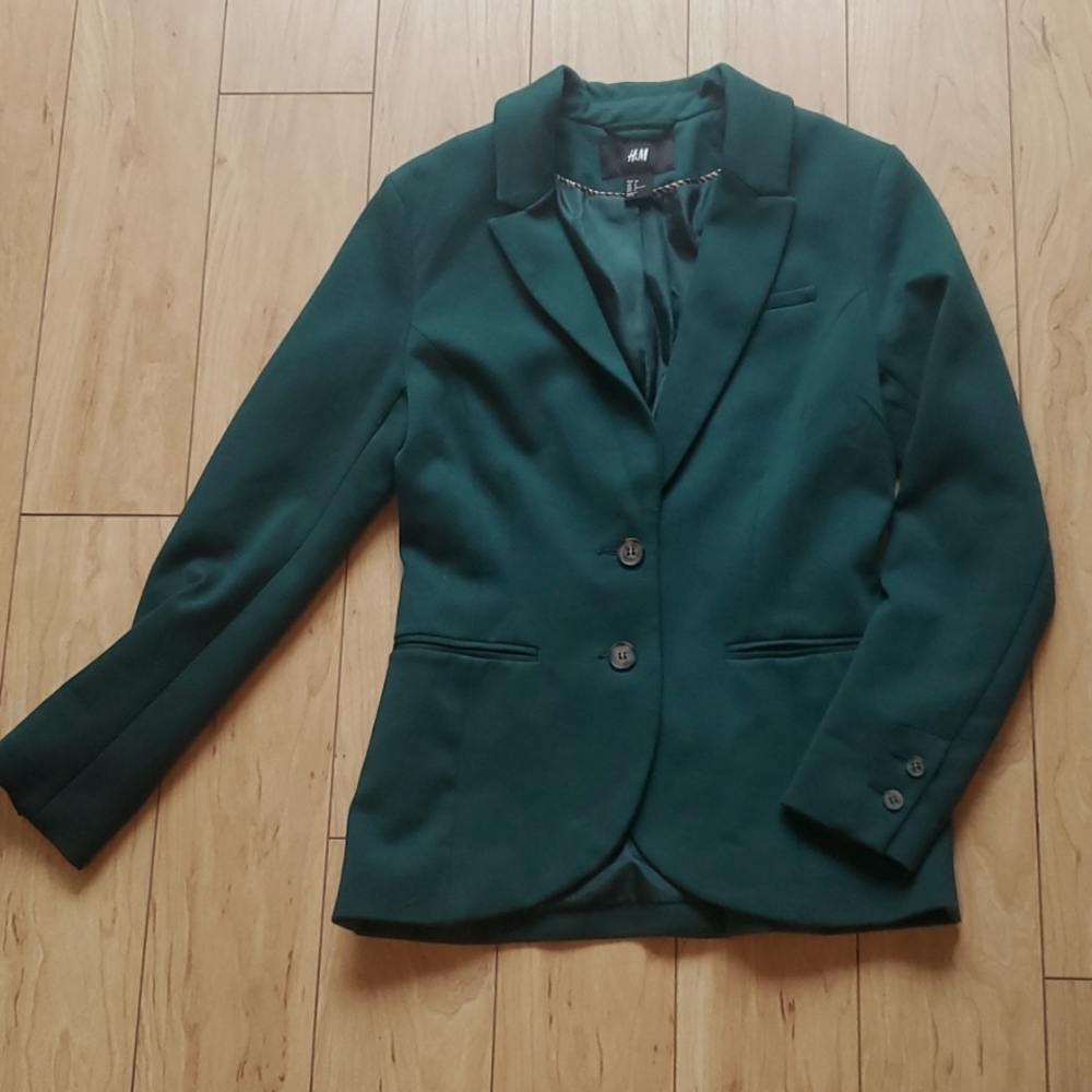 Green blazer